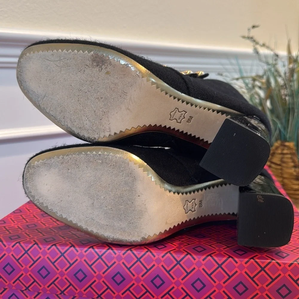 Tory Burch Marissa Boot in Royal Navy Size 8